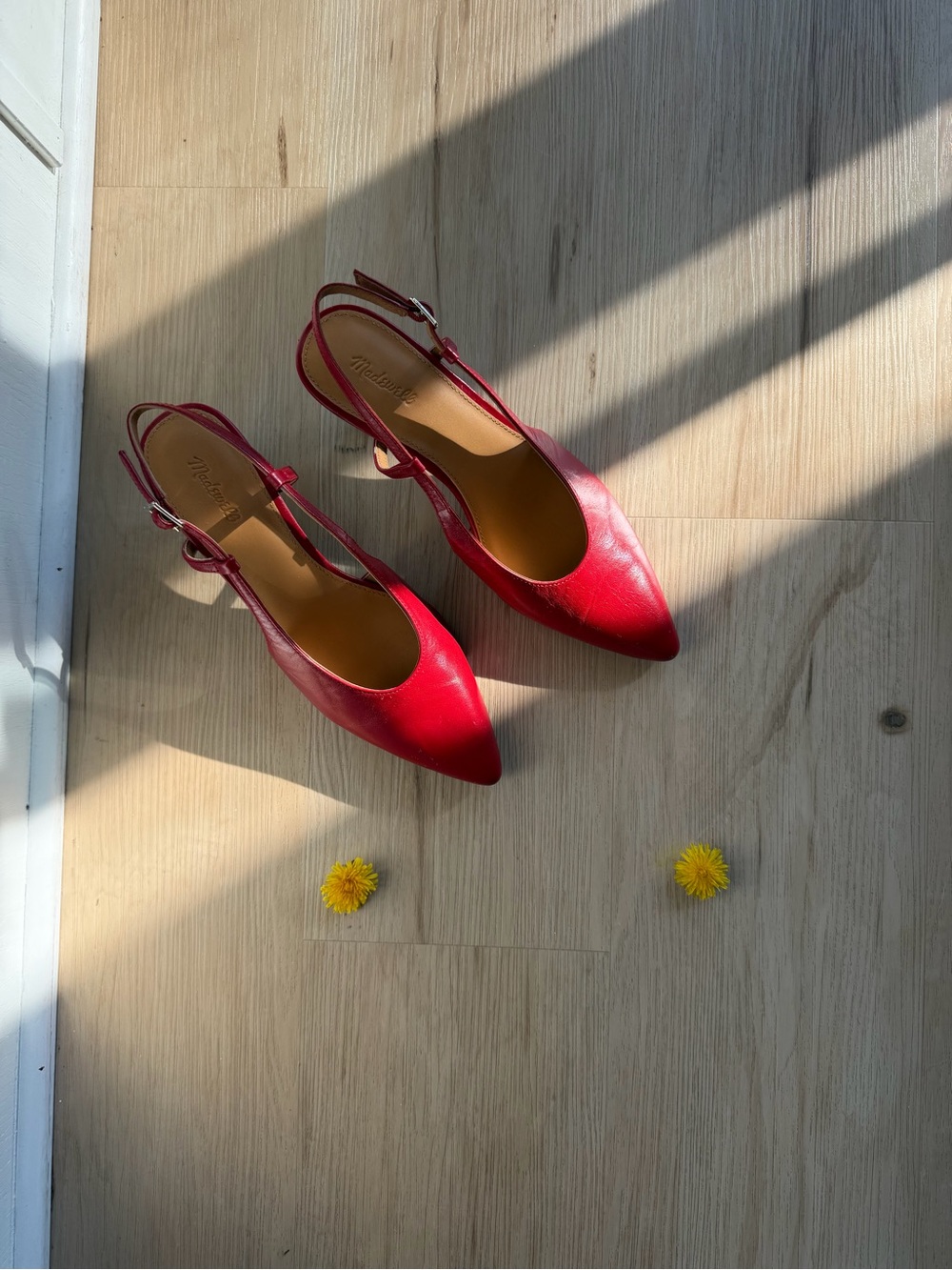 Madewell Debbie sling back pump 🌹